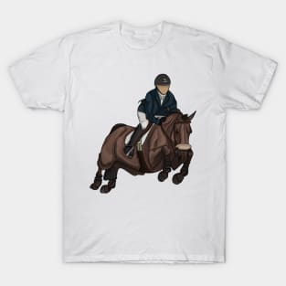 Dapple Bay Warmblood Show Jumper T-Shirt